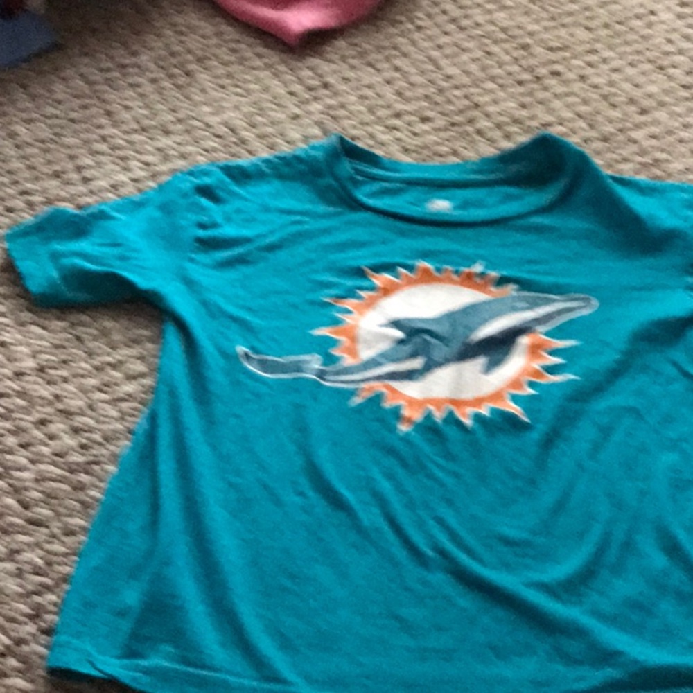 🔥5/$20🔥Used Kid’s Miami Dolphins T-shirt